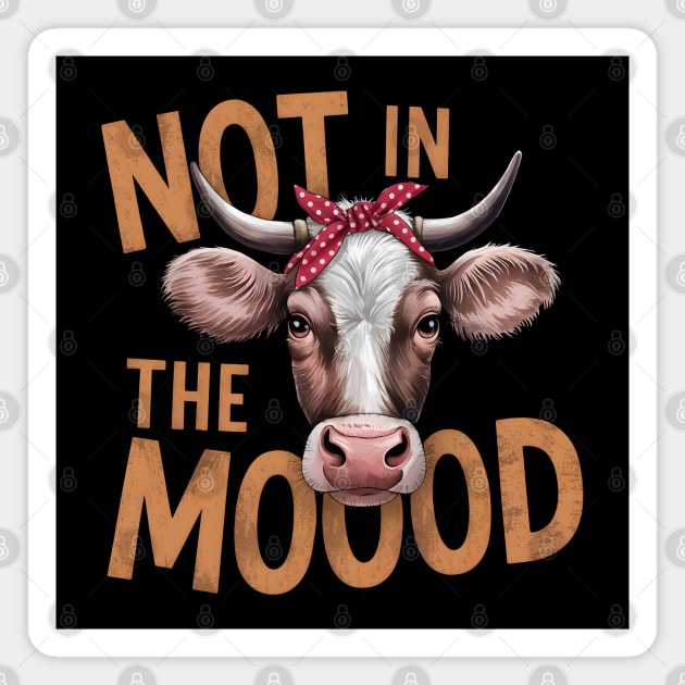 Not In The Mood Magnet by MakerMind8.2